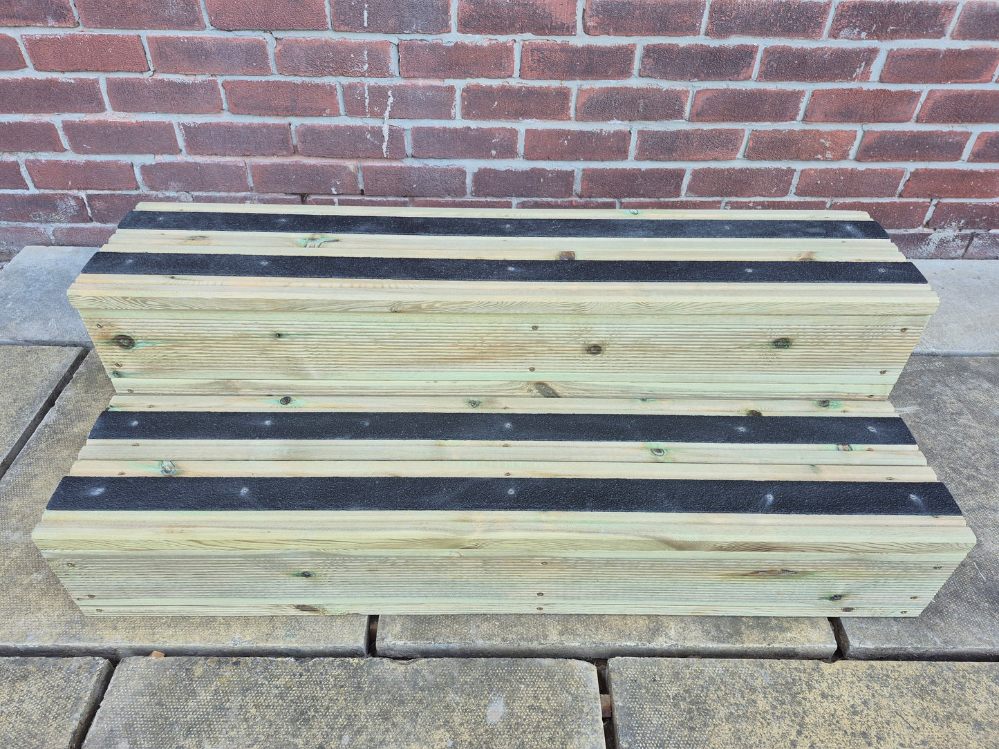 Wooden Steps For Home ~Anti-Slip Decking