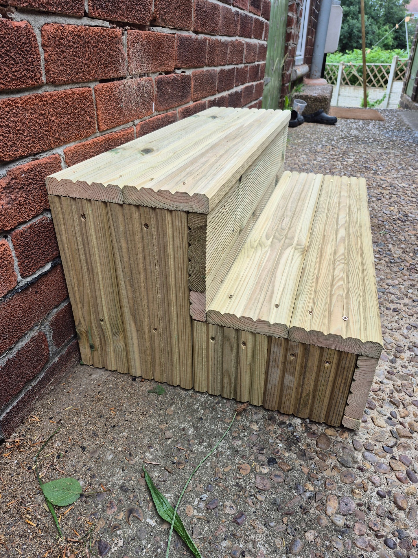 Wooden steps for home