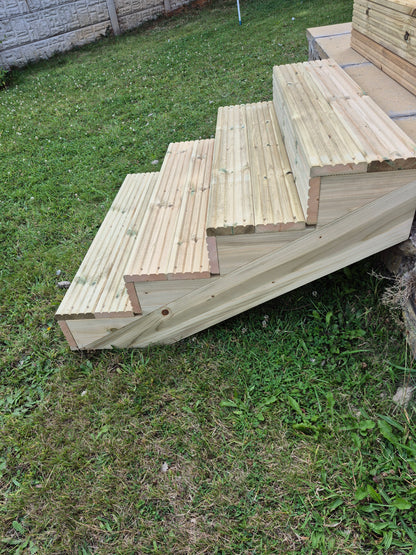 Stringer Steps Kit Fully Assembled Delivered