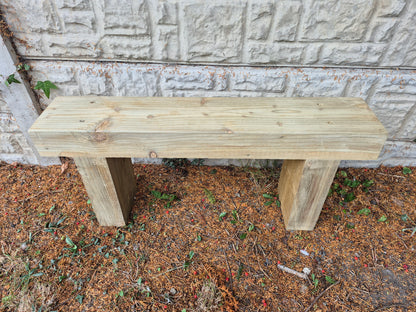 Garden Sleeper Bench,Various sizes,Rustic Patio,Deliver Fully Assembled,FREE P&P