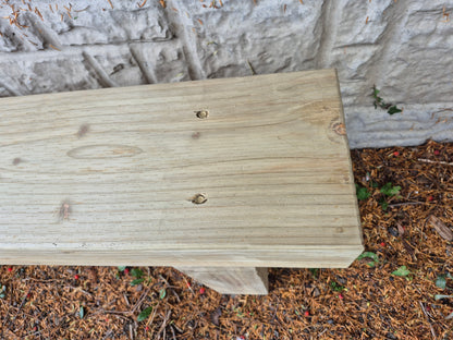 Garden Sleeper Bench,Various sizes,Rustic Patio,Deliver Fully Assembled,FREE P&P