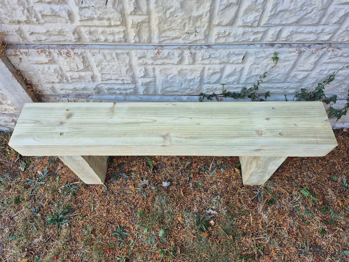 Garden Sleeper Bench,Various sizes,Rustic Patio,Deliver Fully Assembled,FREE P&P