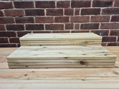 Wooden Steps For Home / Bespoke Size / Sturdy Steps / Garden Steps / Patio Steps / Door Steps / Delivered FULLY Assembled / Free P&P