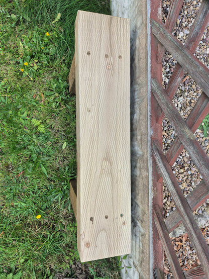 Garden Bench-Various sizes-Brown Rustic Patio Bench-Deliver Fully Assembled-Free P&P