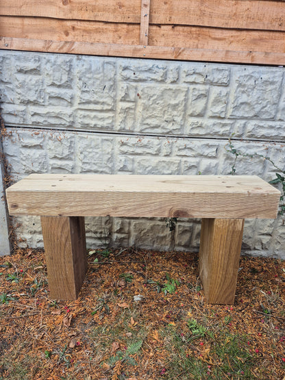 Garden Bench-Various sizes-Brown Rustic Patio Bench-Deliver Fully Assembled-Free P&P