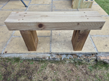 Garden Bench-Various sizes-Brown Rustic Patio Bench-Deliver Fully Assembled-Free P&P