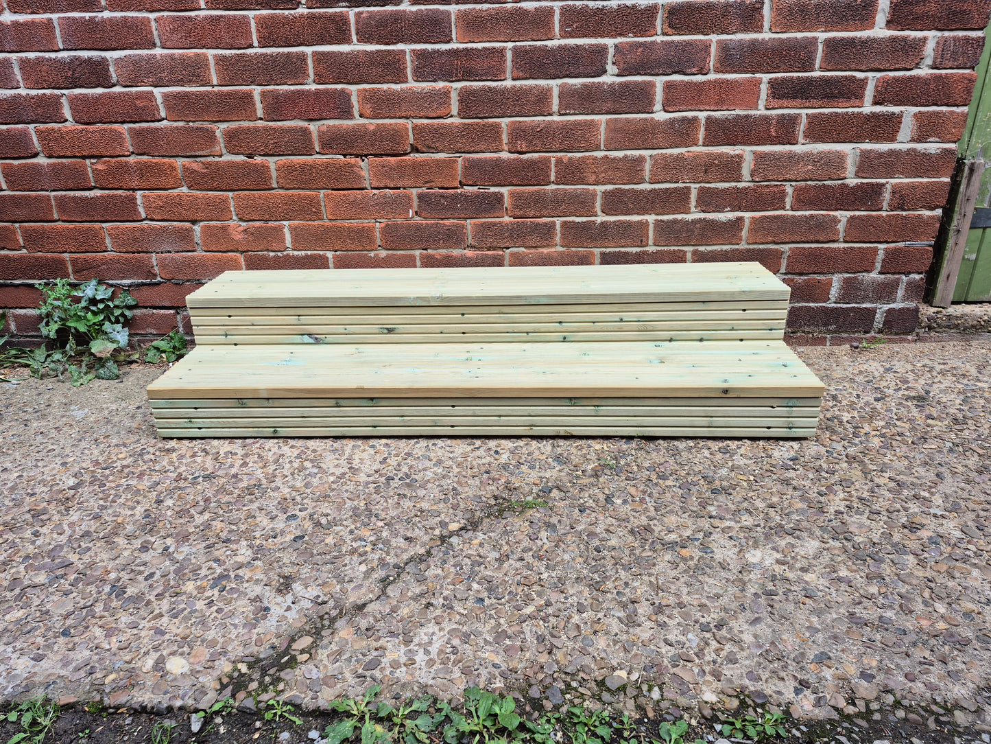 Wooden Steps For Home / Bespoke Size / Sturdy Steps / Garden Steps / Patio Steps / Door Steps / Delivered FULLY Assembled / Free P&P
