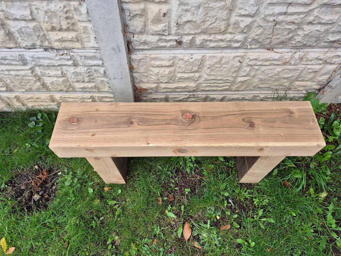 Garden Bench-Various sizes-Brown Rustic Patio Bench-Deliver Fully Assembled-Free P&P