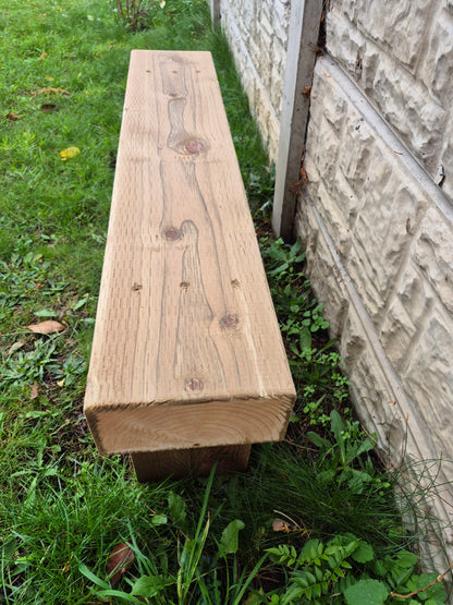Garden Bench-Various sizes-Brown Rustic Patio Bench-Deliver Fully Assembled-Free P&P