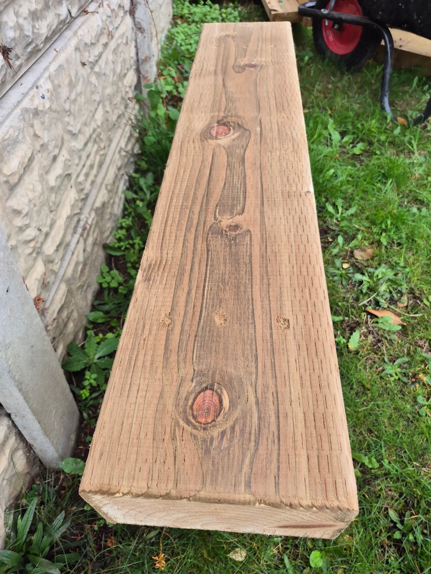 Garden Bench-Various sizes-Brown Rustic Patio Bench-Deliver Fully Assembled-Free P&P