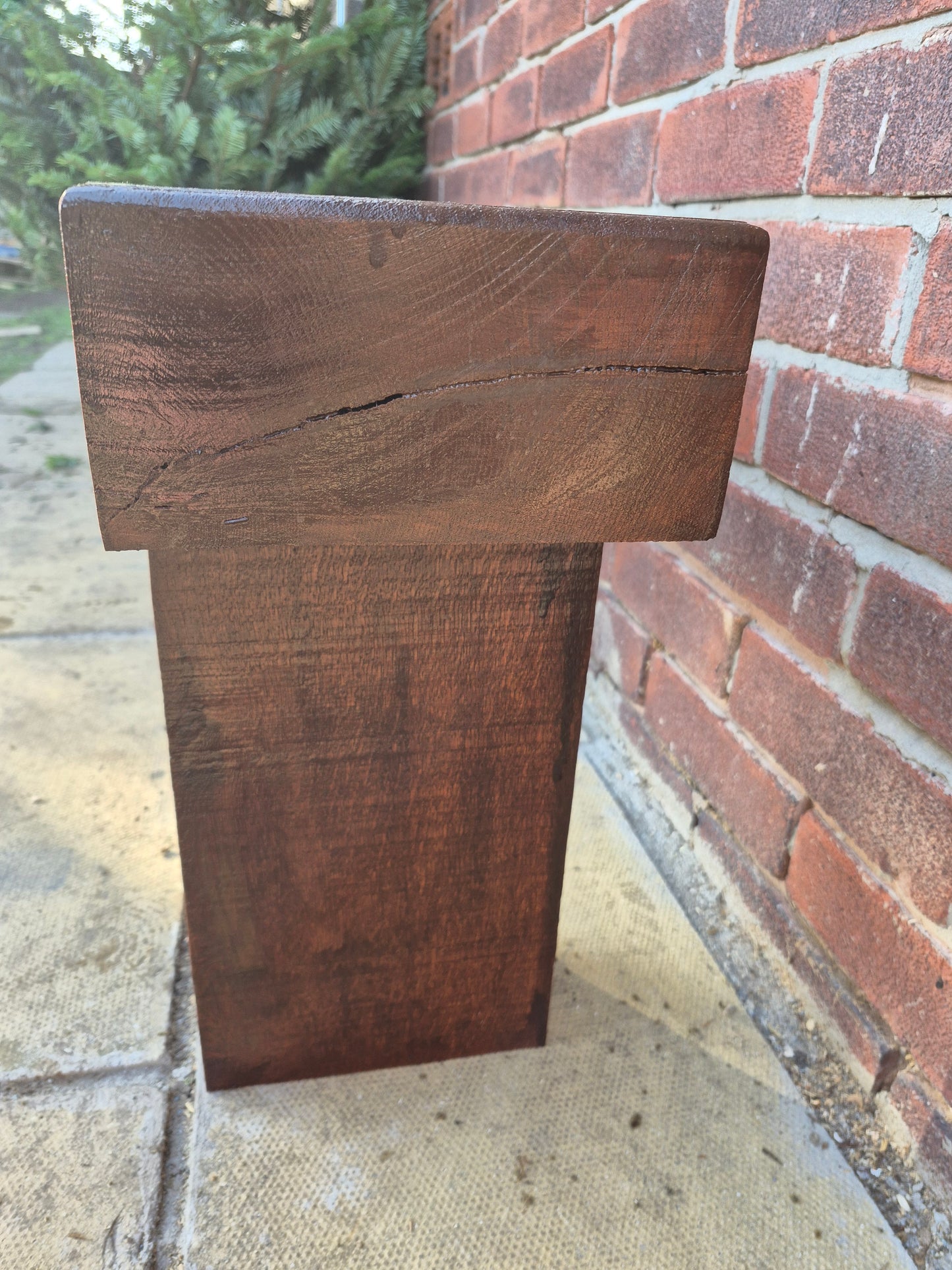 Solid Oak Garden Bench-Various Sizes-Bespoke Size-Deliver Fully Assembled