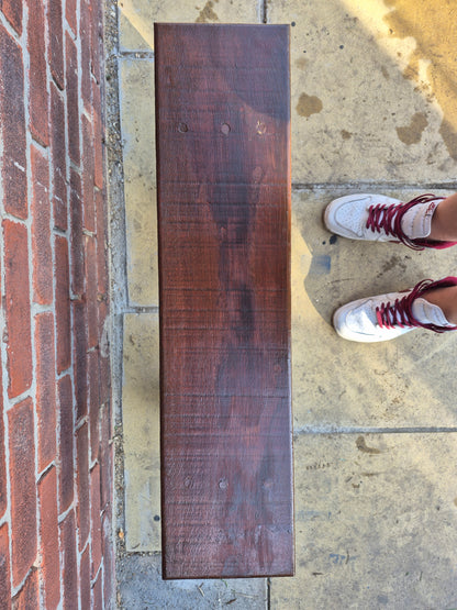 Solid Oak Garden Bench-Various Sizes-Bespoke Size-Deliver Fully Assembled