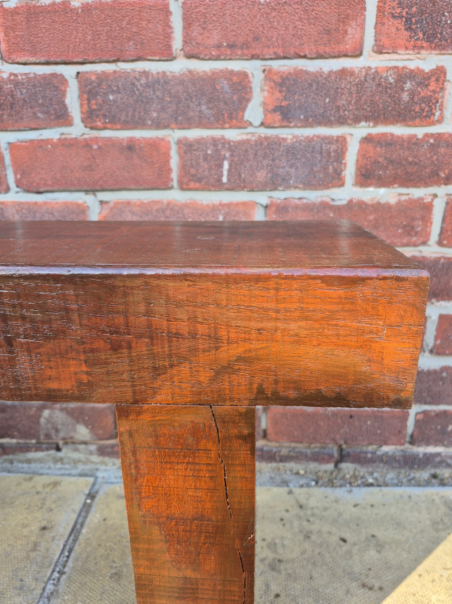 Solid Oak Garden Bench-Various Sizes-Bespoke Size-Deliver Fully Assembled