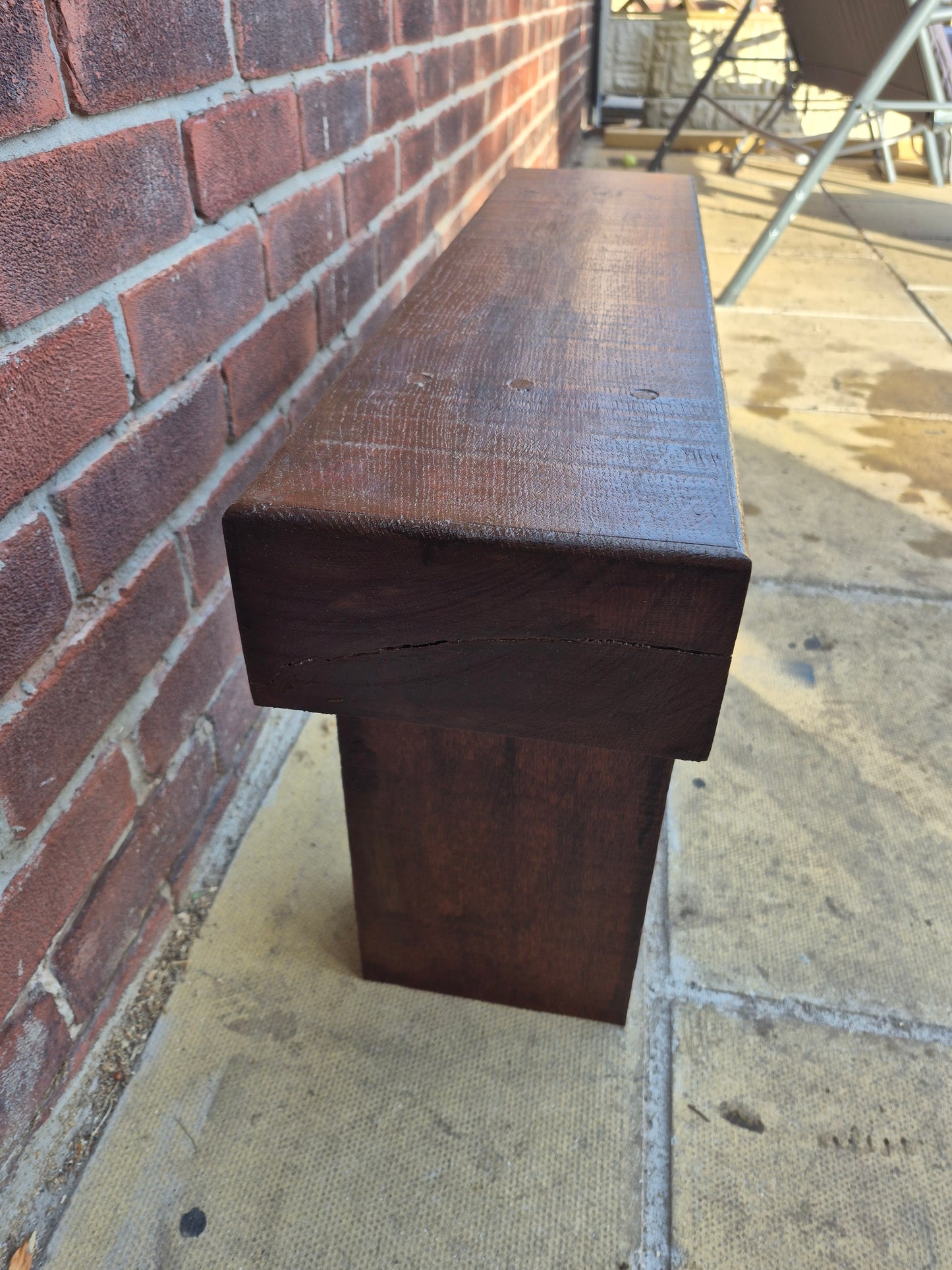 Solid Oak Garden Bench-Various Sizes-Bespoke Size-Deliver Fully Assembled