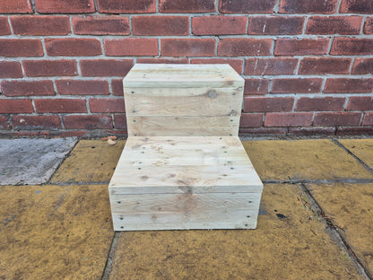 "40 cm wide" Wooden Steps/Sturdy Steps/Hot Tub Steps/Garden Steps/Kitchen Steps