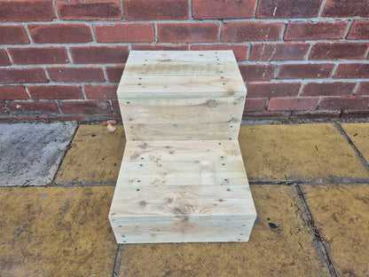 "40 cm wide" Wooden Steps/Sturdy Steps/Hot Tub Steps/Garden Steps/Kitchen Steps