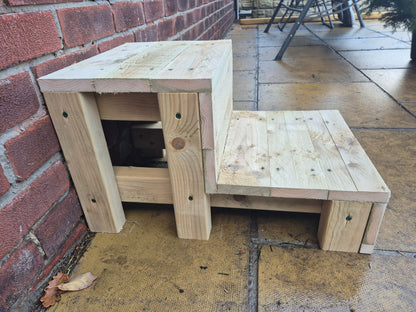 "40 cm wide" Wooden Steps/Sturdy Steps/Hot Tub Steps/Garden Steps/Kitchen Steps