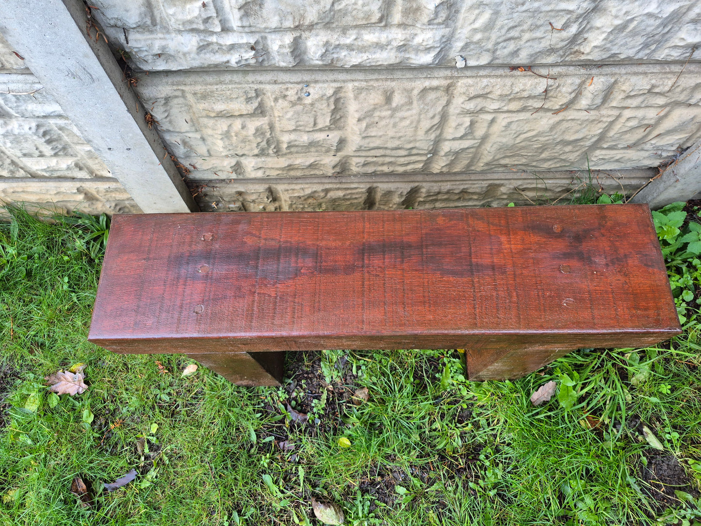 Solid Oak Garden Bench-Various Sizes-Bespoke Size-Deliver Fully Assembled