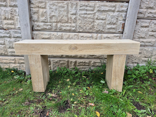 Garden Sleeper Bench,Various sizes,Rustic Patio,Deliver Fully Assembled,FREE P&P