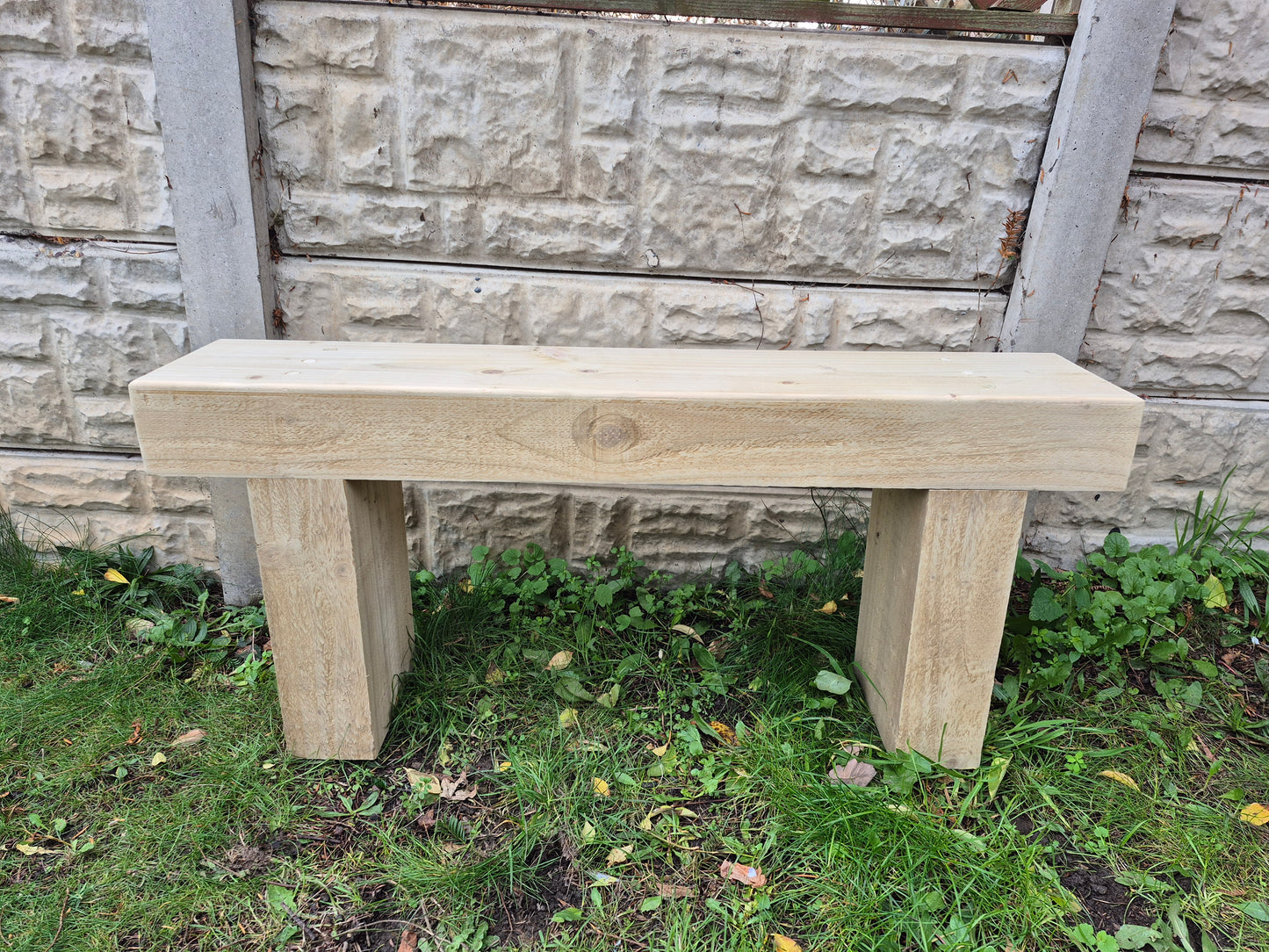 Garden Sleeper Bench,Various sizes,Rustic Patio,Deliver Fully Assembled,FREE P&P