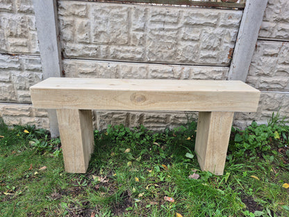 Garden Sleeper Bench,Various sizes,Rustic Patio,Deliver Fully Assembled,FREE P&P