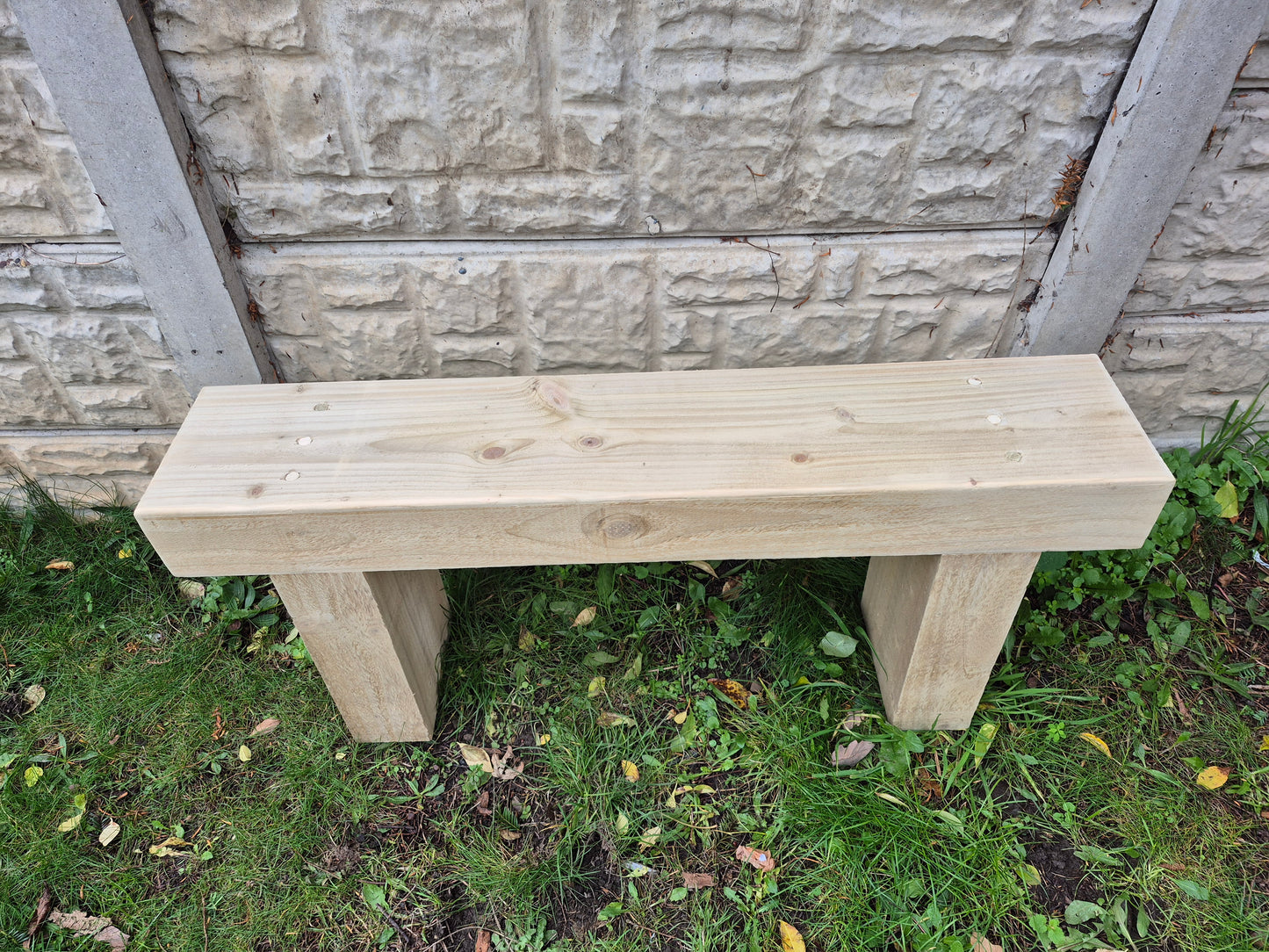 Garden Sleeper Bench,Various sizes,Rustic Patio,Deliver Fully Assembled,FREE P&P