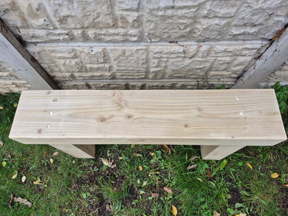 Garden Sleeper Bench,Various sizes,Rustic Patio,Deliver Fully Assembled,FREE P&P