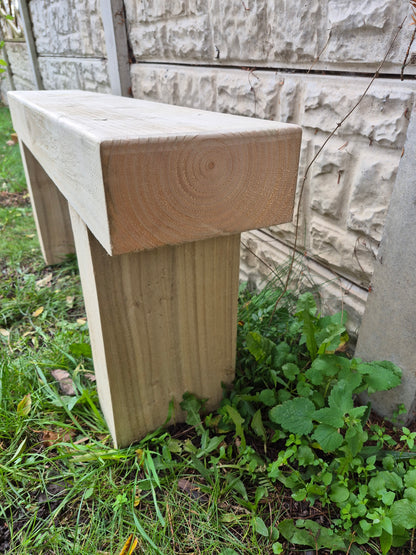 Garden Sleeper Bench,Various sizes,Rustic Patio,Deliver Fully Assembled,FREE P&P