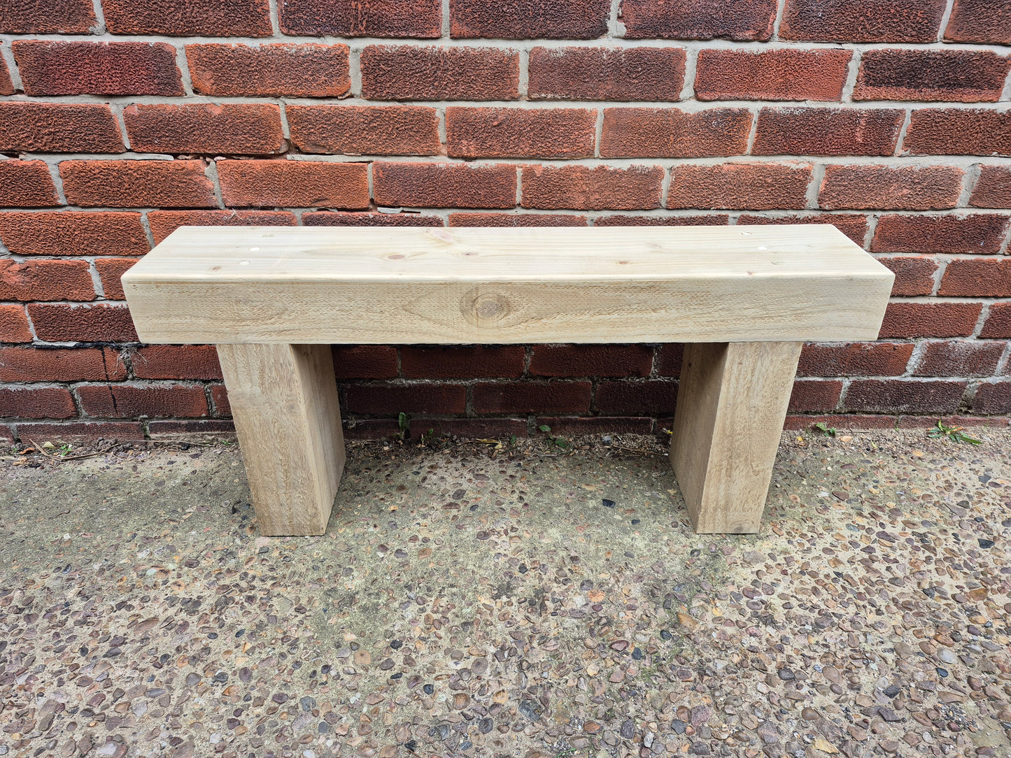 Garden Sleeper Bench,Various sizes,Rustic Patio,Deliver Fully Assembled,FREE P&P