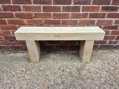 Garden Sleeper Bench,Various sizes,Rustic Patio,Deliver Fully Assembled,FREE P&P
