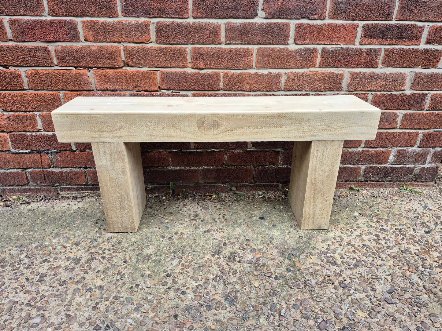 Garden Sleeper Bench,Various sizes,Rustic Patio,Deliver Fully Assembled,FREE P&P