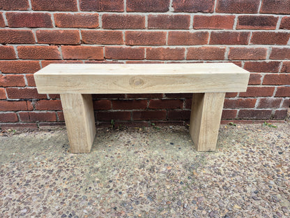Garden Sleeper Bench,Various sizes,Rustic Patio,Deliver Fully Assembled,FREE P&P