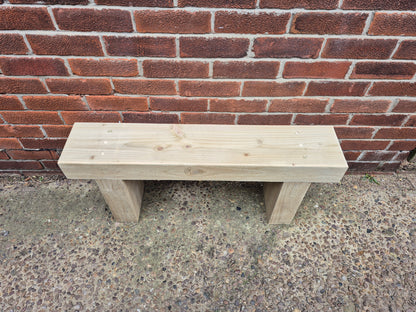 Garden Sleeper Bench,Various sizes,Rustic Patio,Deliver Fully Assembled,FREE P&P