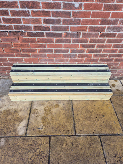Anti-Slip Wooden Steps For Home , Decking steps