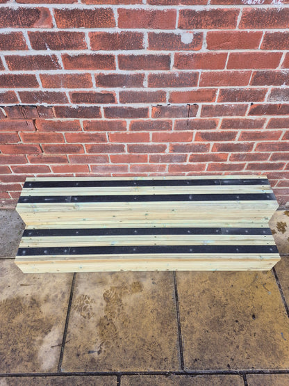 Anti-Slip Wooden Steps For Home , Decking steps