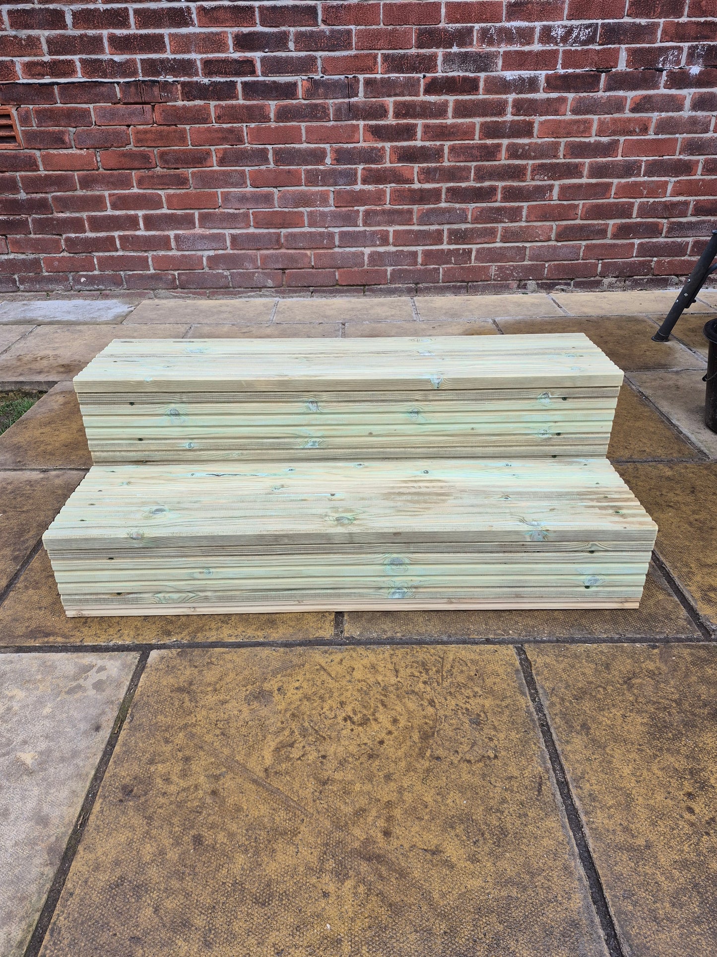 Wooden Steps For Home / Bespoke Size / Sturdy Steps / Garden Steps / Patio Steps / Door Steps / Delivered FULLY Assembled / Free P&P