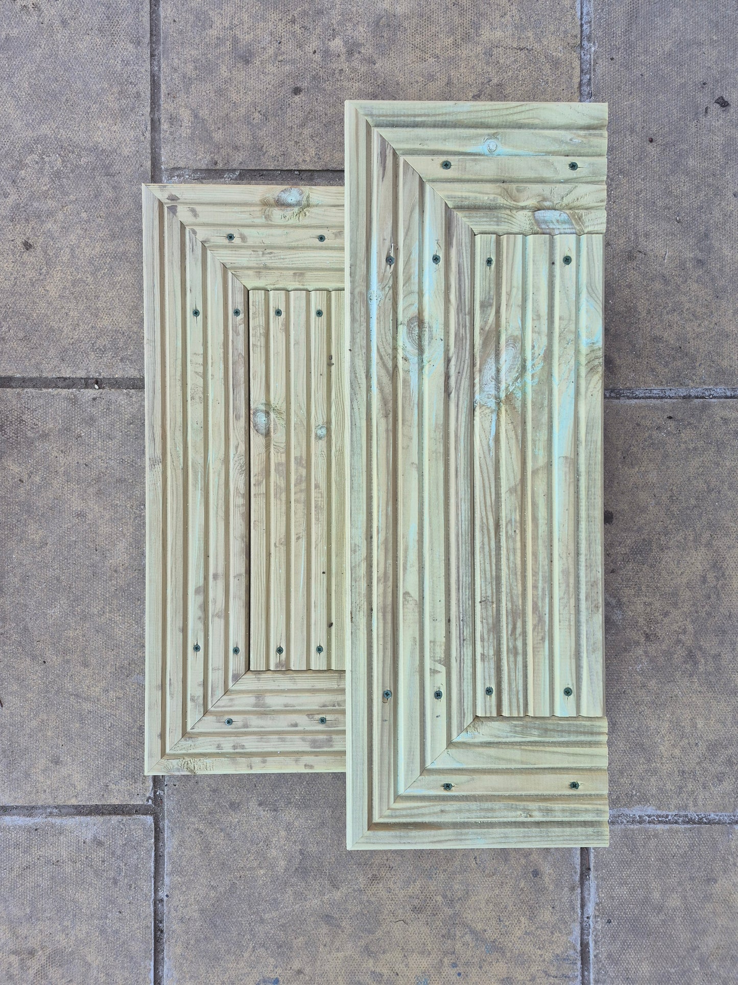 2 Tier Wooden Steps For Home /Ready to use / Bespoke Size / Sturdy Steps / Garden Steps / Patio Steps /Door Steps/Delivered FULLY Assembled