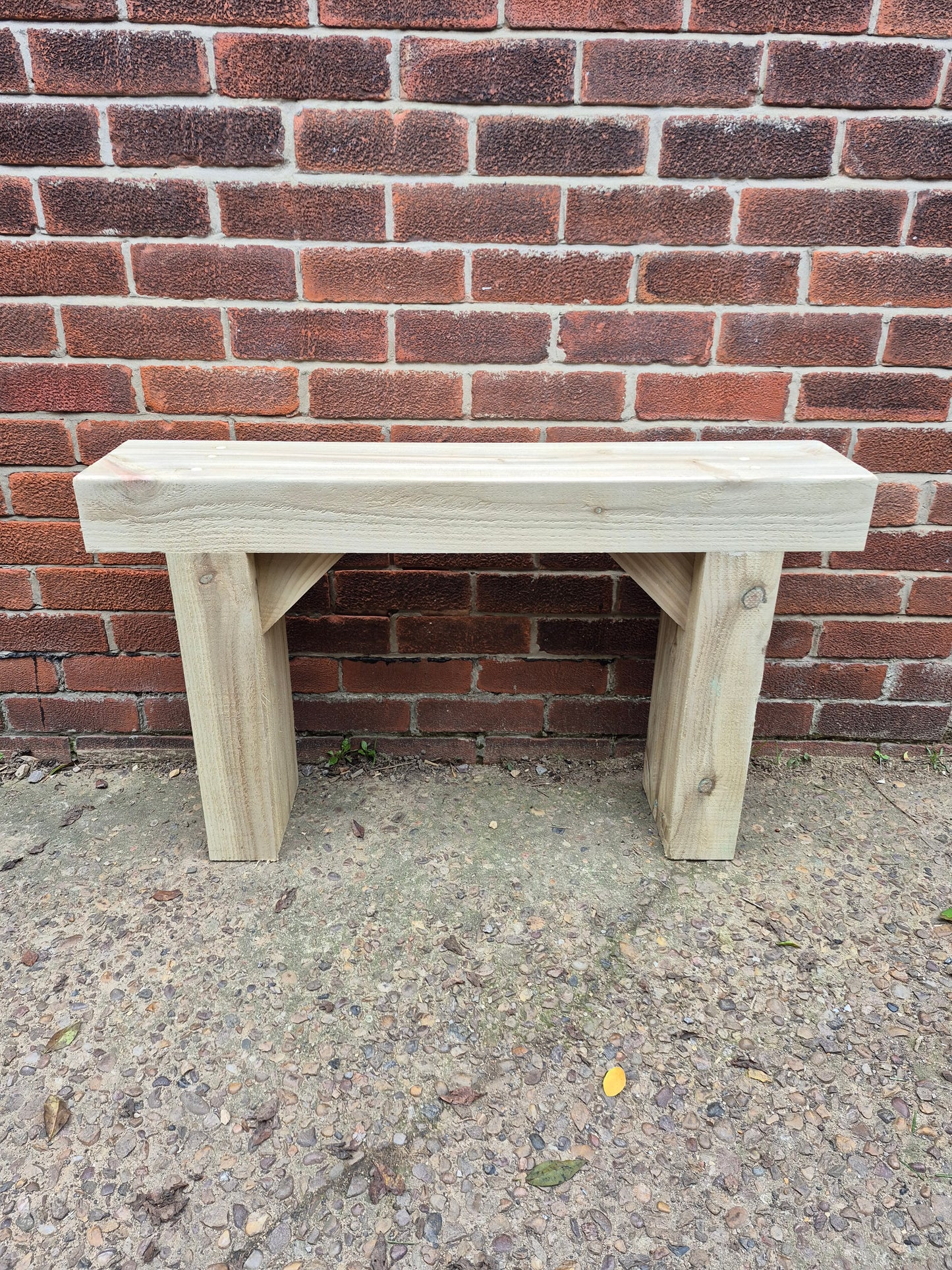 Rustic Wooden Garden Bench, Natural Sleeper Wood,Bespoke size, Outdoor Furniture,Various sizes,Ready to use,Deliver Fully Assembled,Free P&P