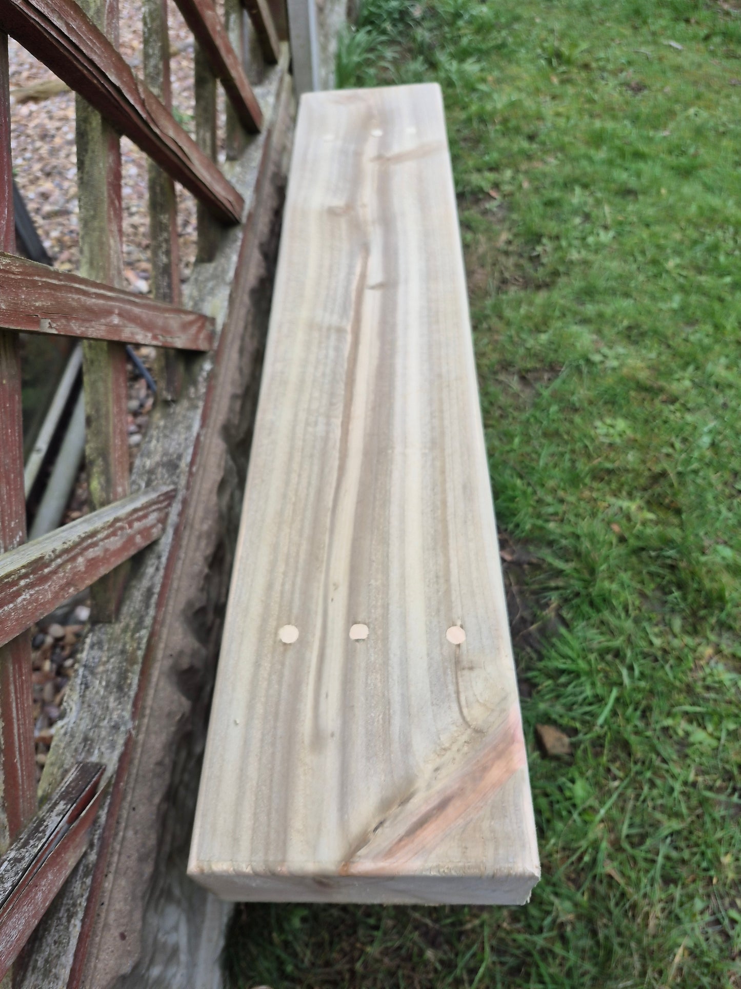 Rustic Wooden Garden Bench, Natural Sleeper Wood,Bespoke size, Outdoor Furniture,Various sizes,Ready to use,Deliver Fully Assembled,Free P&P