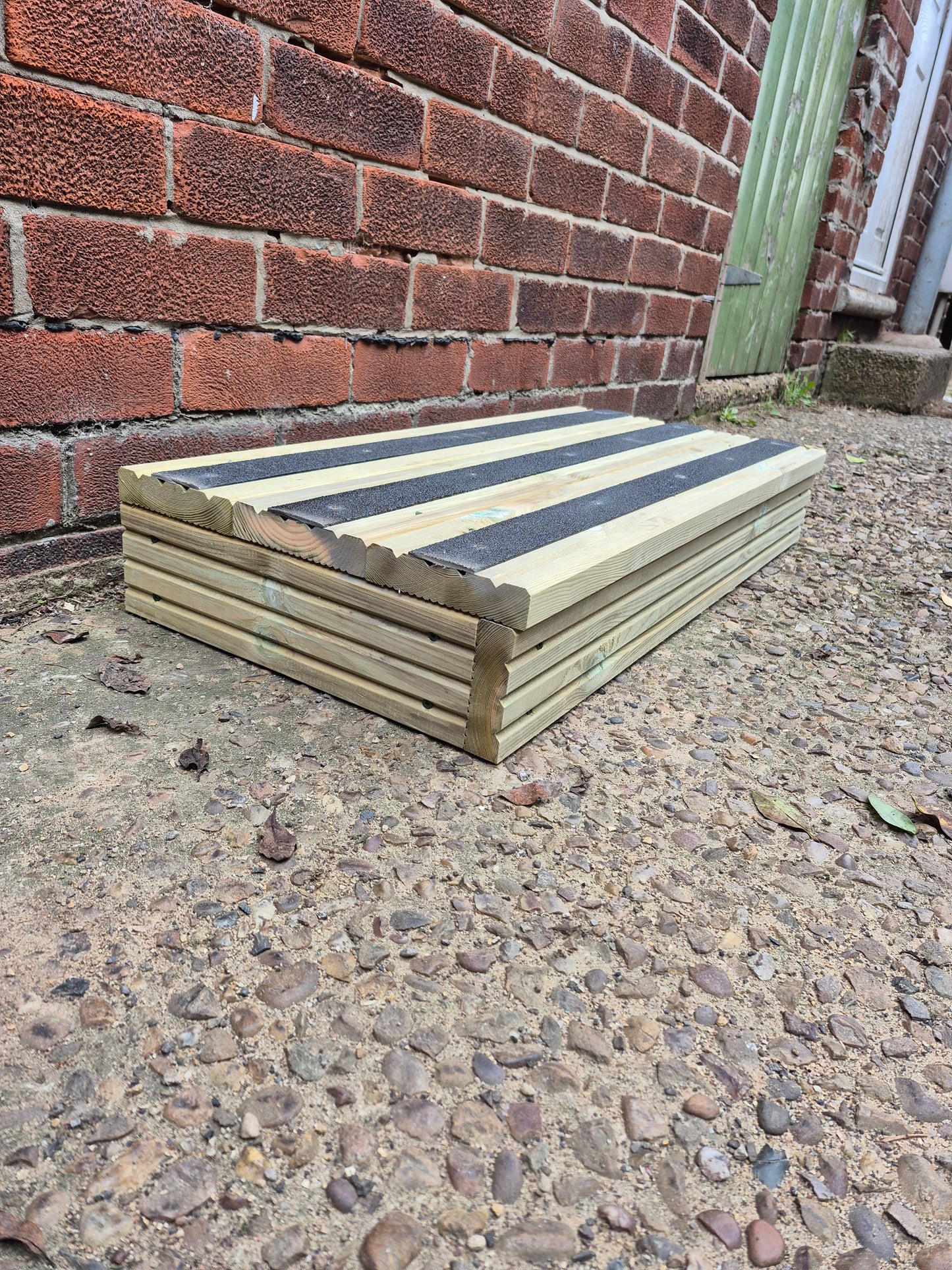 Wooden Step / Anti~Slip / Delivered FULLY Assembled / Bespoke size / Door Steps / Platform / Stand / Sturdy Step