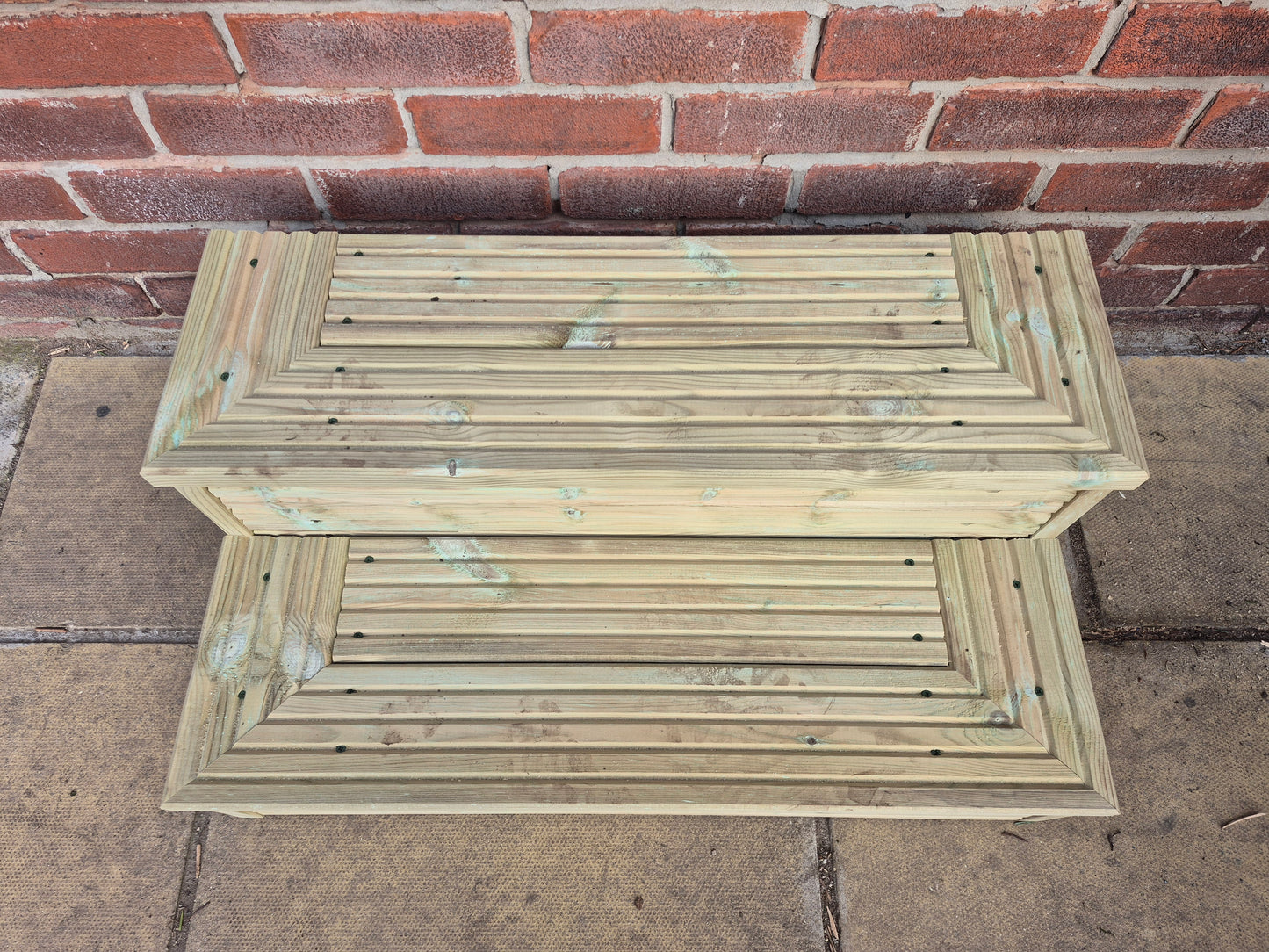 Wooden Decking / Multiple sizes / Solid Outdoor Steps
