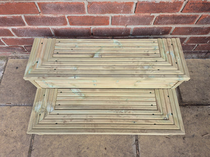 Wooden Decking / Multiple sizes / Solid Outdoor Steps