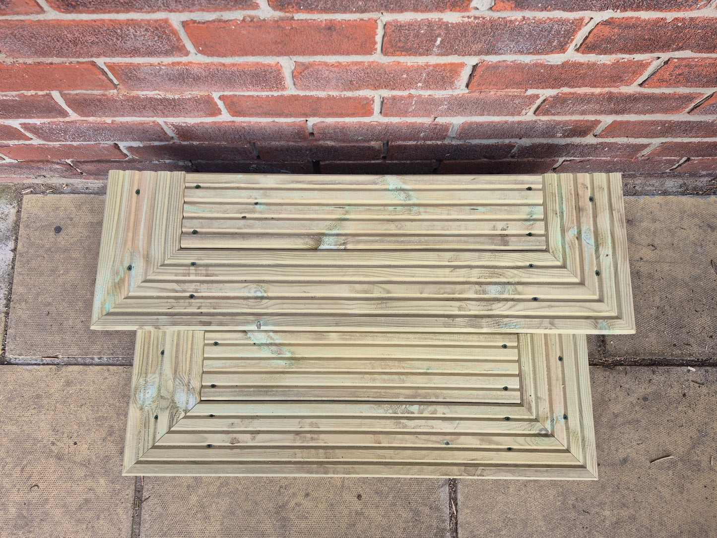 Wooden Decking / Multiple sizes / Solid Outdoor Steps