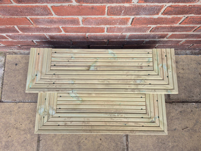 Wooden Decking / Multiple sizes / Solid Outdoor Steps