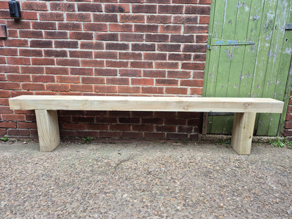 Garden Sleeper Bench,Various sizes,Rustic Patio,Deliver Fully Assembled,FREE P&P