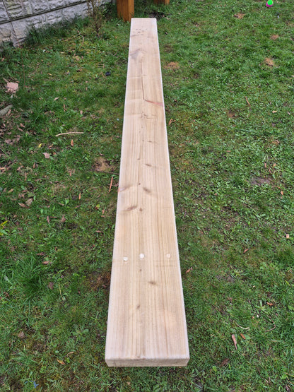 Garden Sleeper Bench,Various sizes,Rustic Patio,Deliver Fully Assembled,FREE P&P