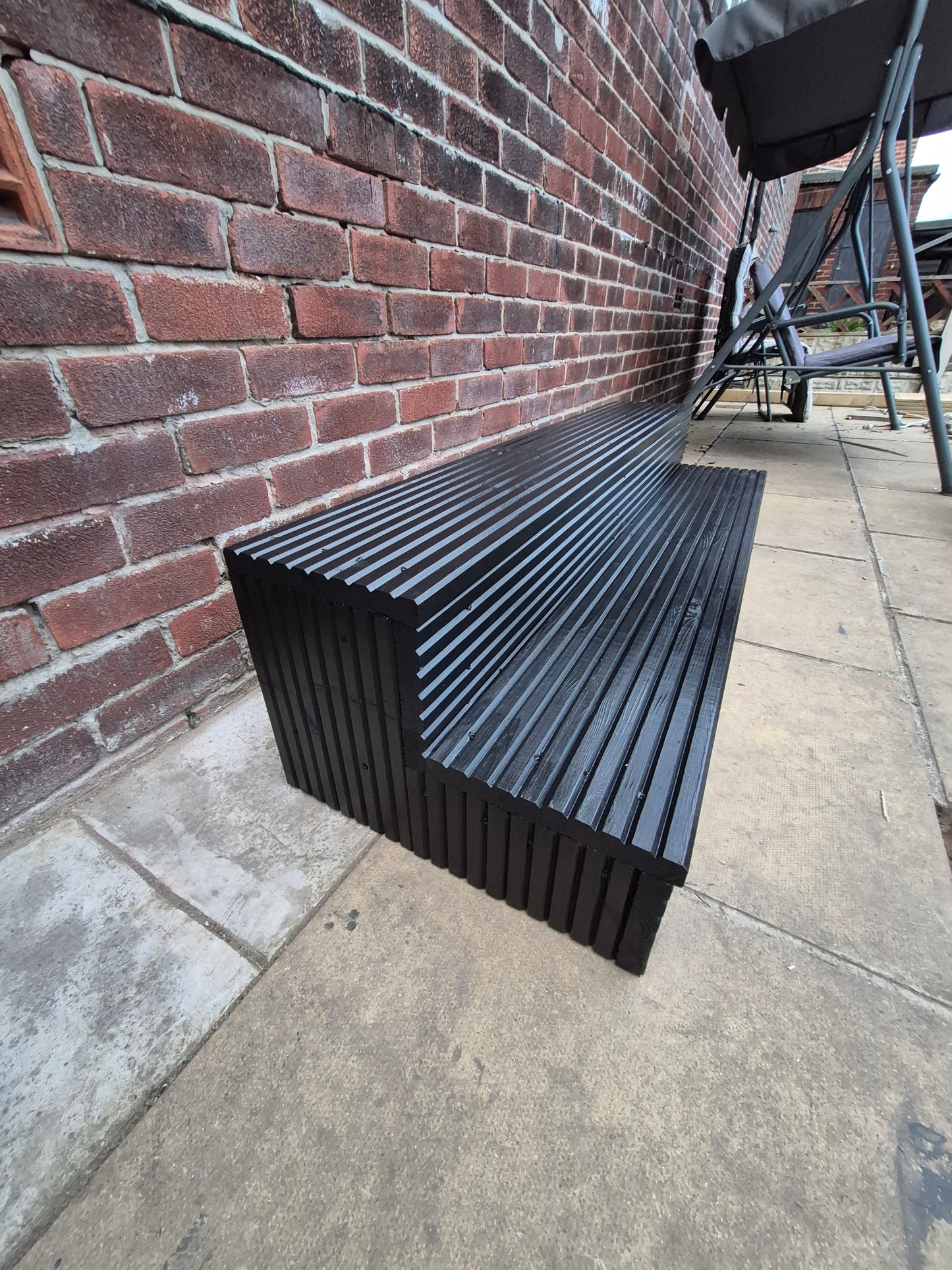 Painted Wooden Steps For Home / Garden in different colour / Bespoke sizes / Custom size / Free P&P