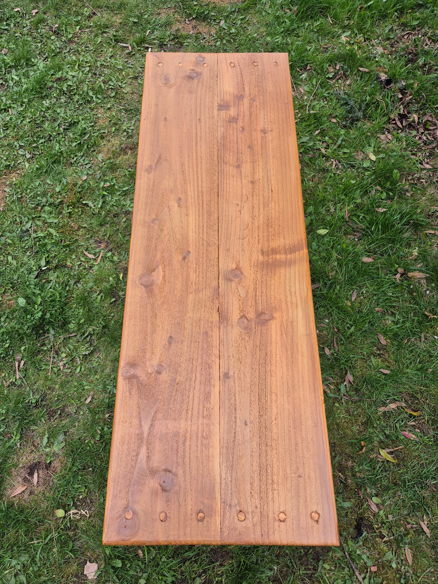 Extra Wide Garden Sleeper Bench