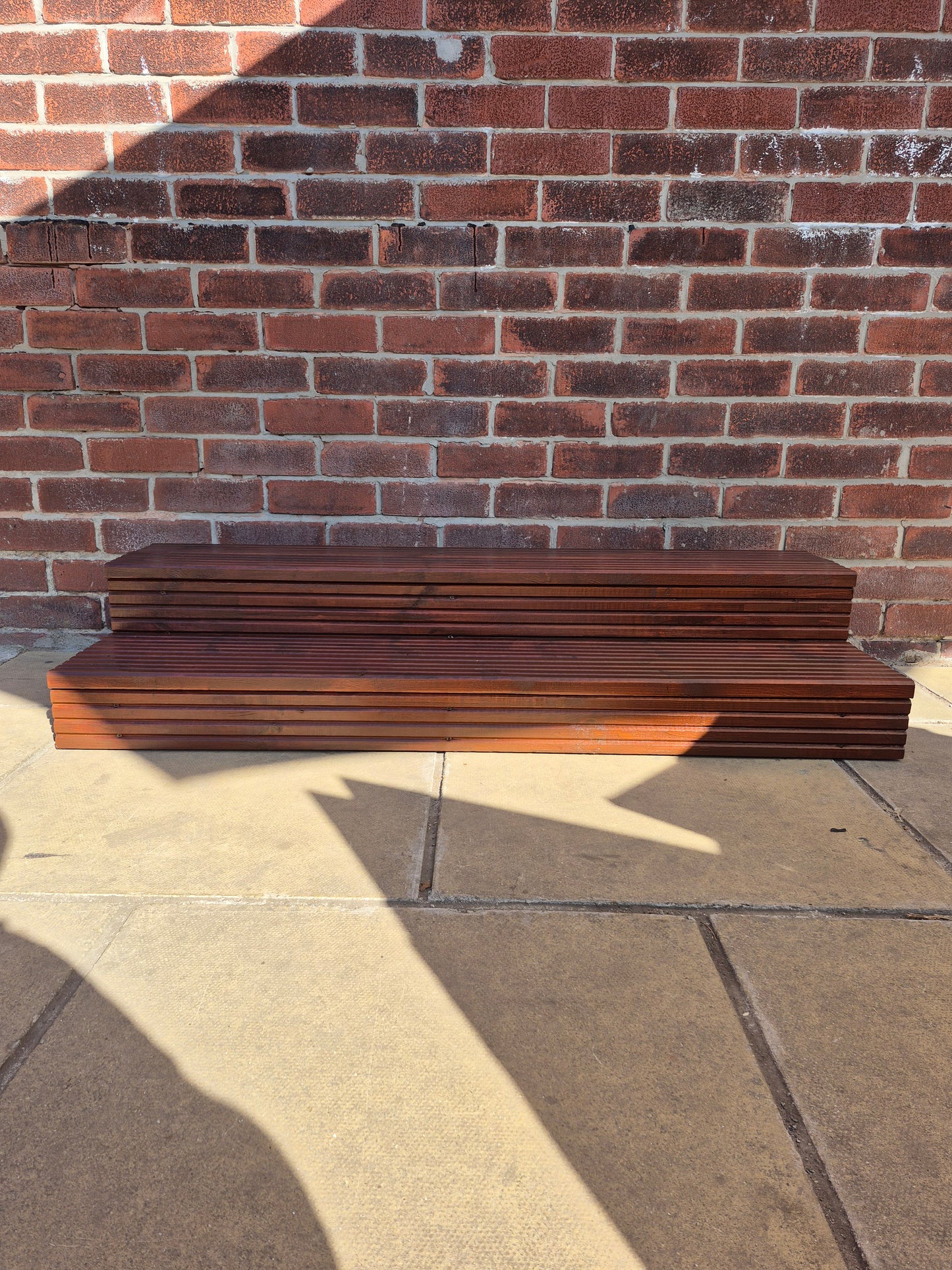 2 Tier Wooden Steps For Home in different colour / Ready to use / Bespoke sizes / custom size/Free P&P