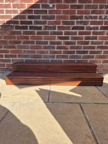 2 Tier Wooden Steps For Home in different colour / Ready to use / Bespoke sizes / custom size/Free P&P